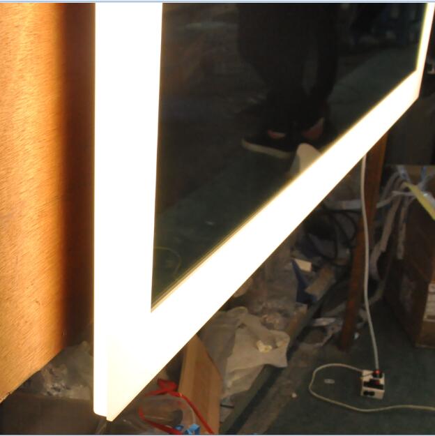 custom led square bathroom mirrors