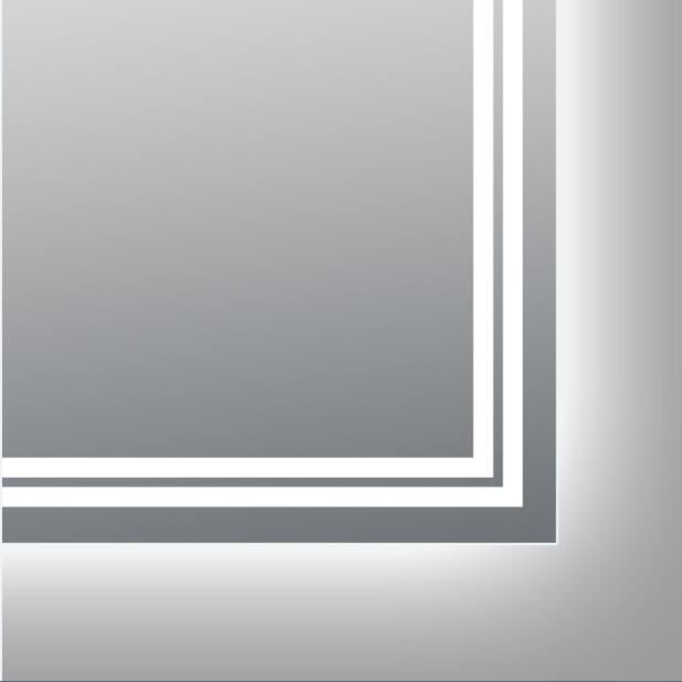 custom bathroom square mirrors with aluminium frame.jpg