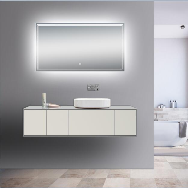 custom round bathroom mirror with aluminium frame.jpg