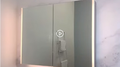 Bathroom medicine cabinet Video24
