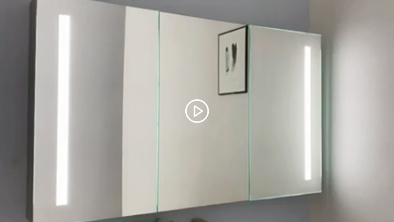 Bathroom medicine cabinet Video25