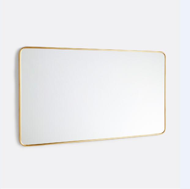 rectangular led backlit mirror design