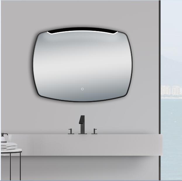  round led bathroom vanity mirror with magnifying glass