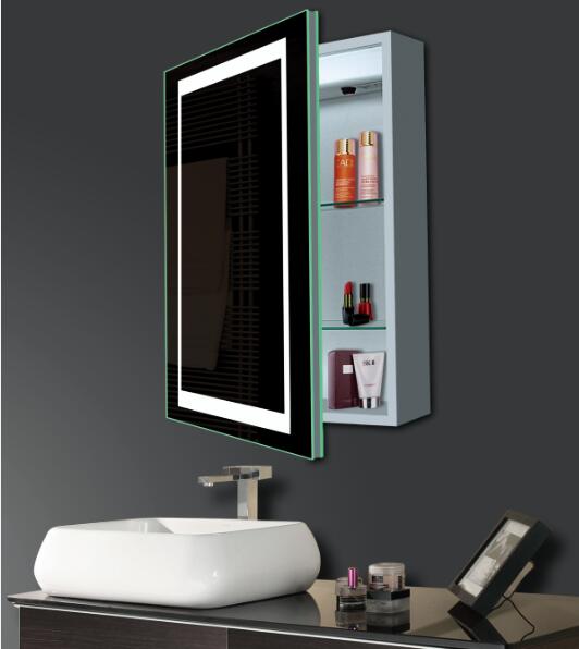 custom recessed medicine cabinet with mirror