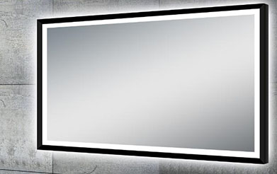 Adding Style and Functionality to Your Home with a Black LED Backlit Mirror