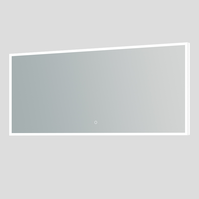 custom bathroom mirrors with shelf