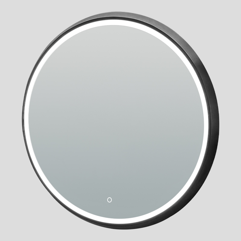 oval vanity mirror with lights
