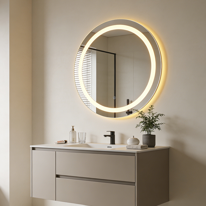  white led mirror