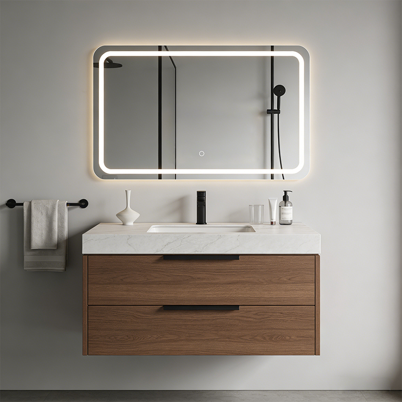 custom square mirror