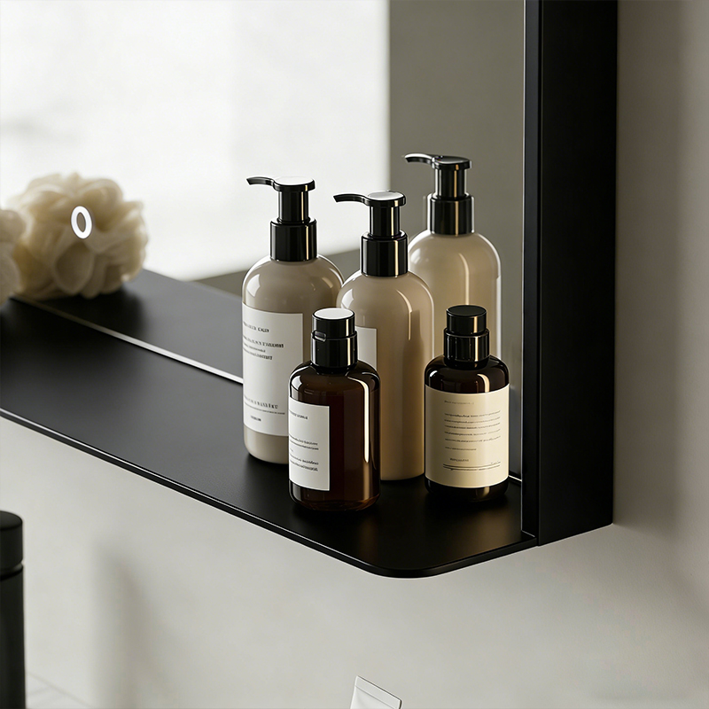 how to install an led bathroom mirror