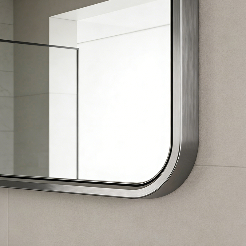 gold illuminated mirror