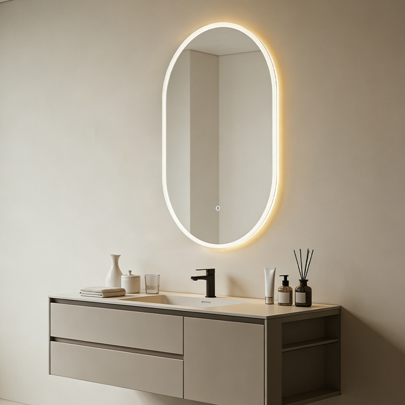 best led bathroom vanity mirror