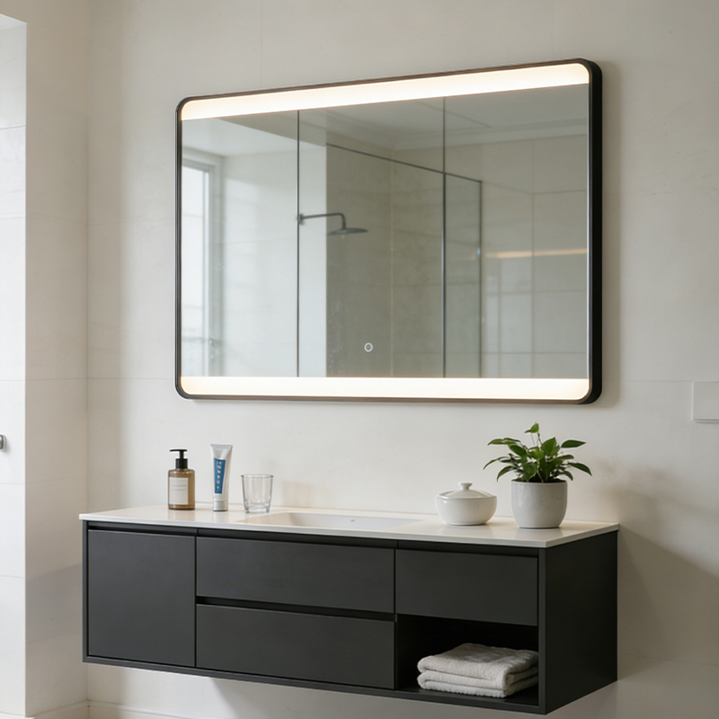 large led bathroom vanity mirror manufacturer