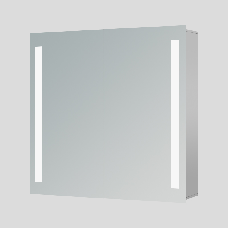 medicine cabinet mirror with led lights
