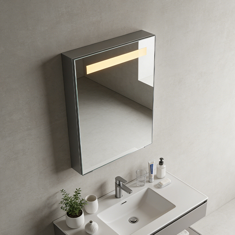 bathroom medicine cabinets with mirror and led lights