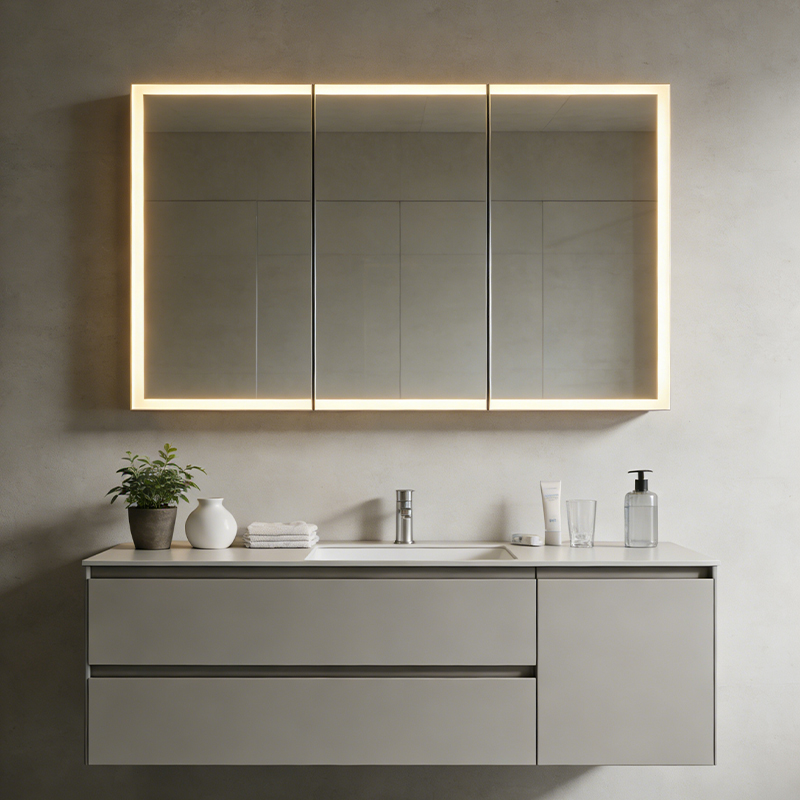 custom medicine cabinet mirror