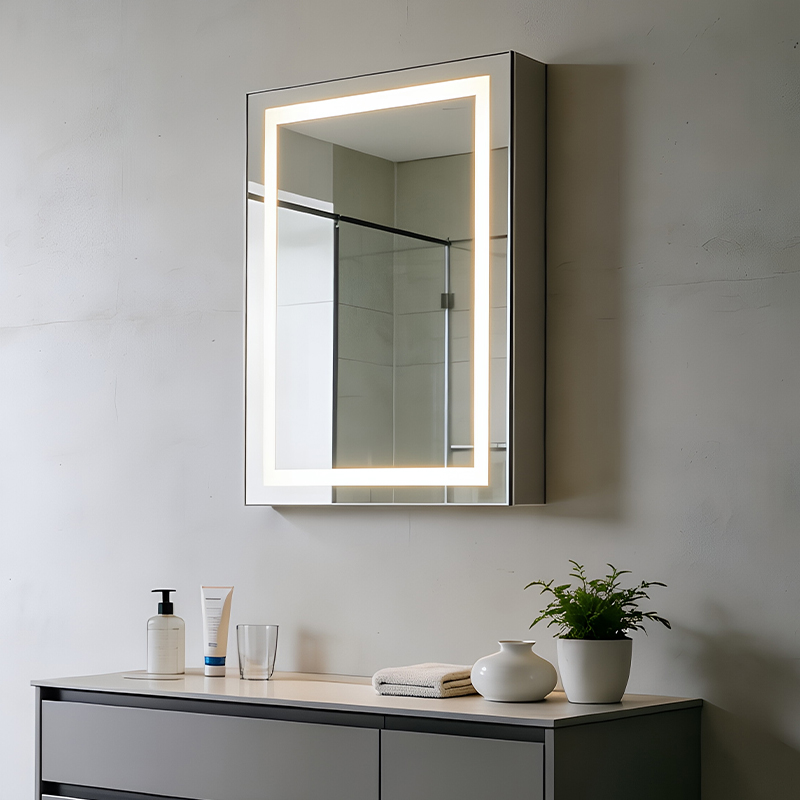 42 inch medicine cabinet with mirror