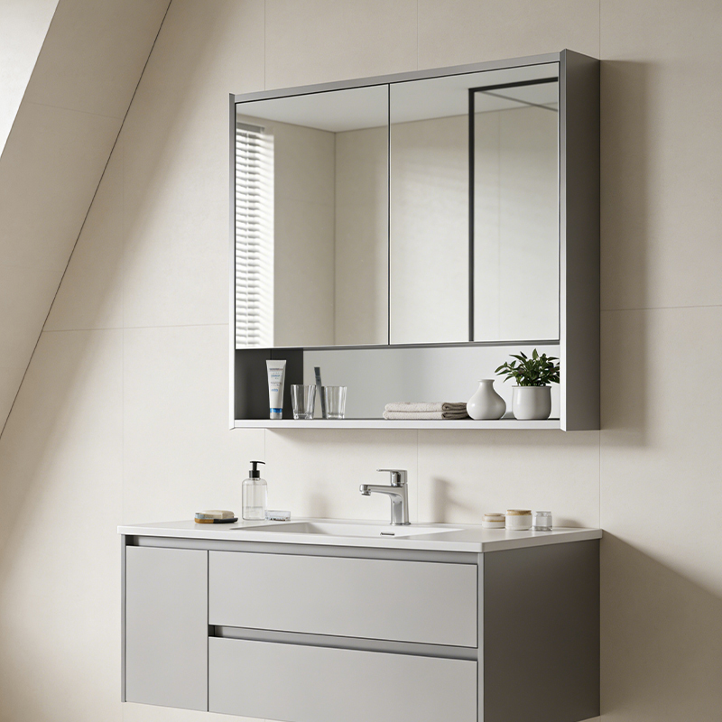 daily medicine cabinet with shelf