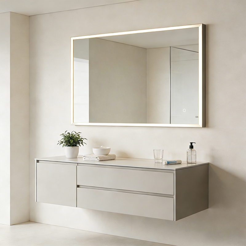 costco led bathroom lighting mirror