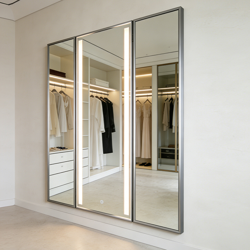 white led backlit mirror with led lights
