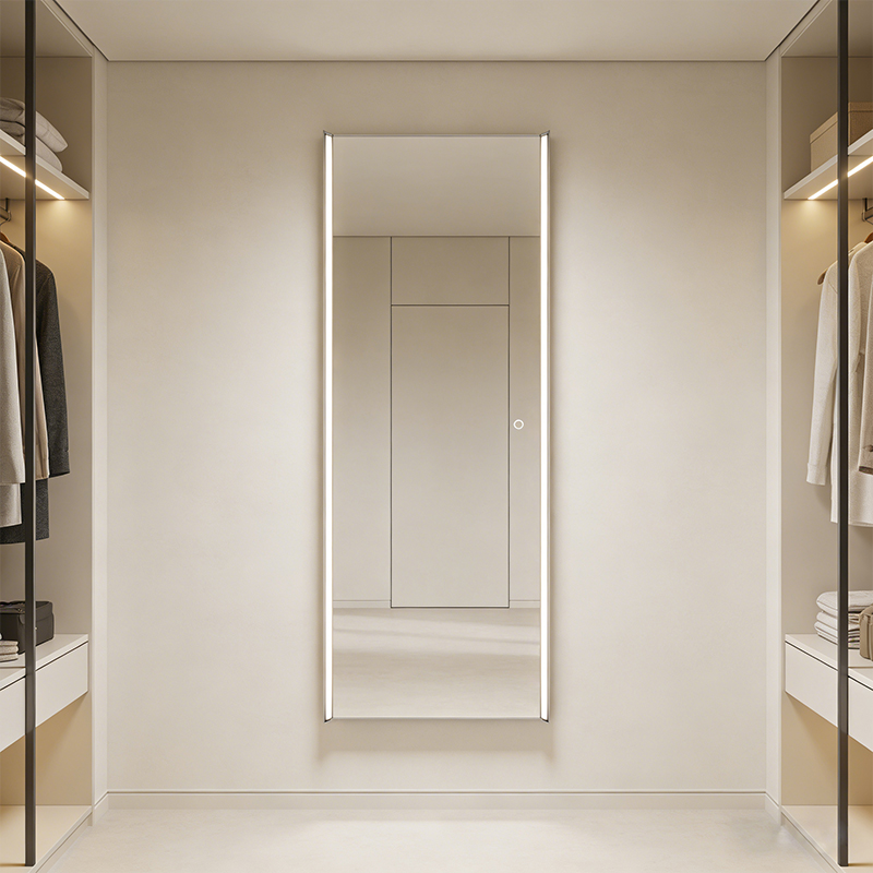 custom dressing led mirror