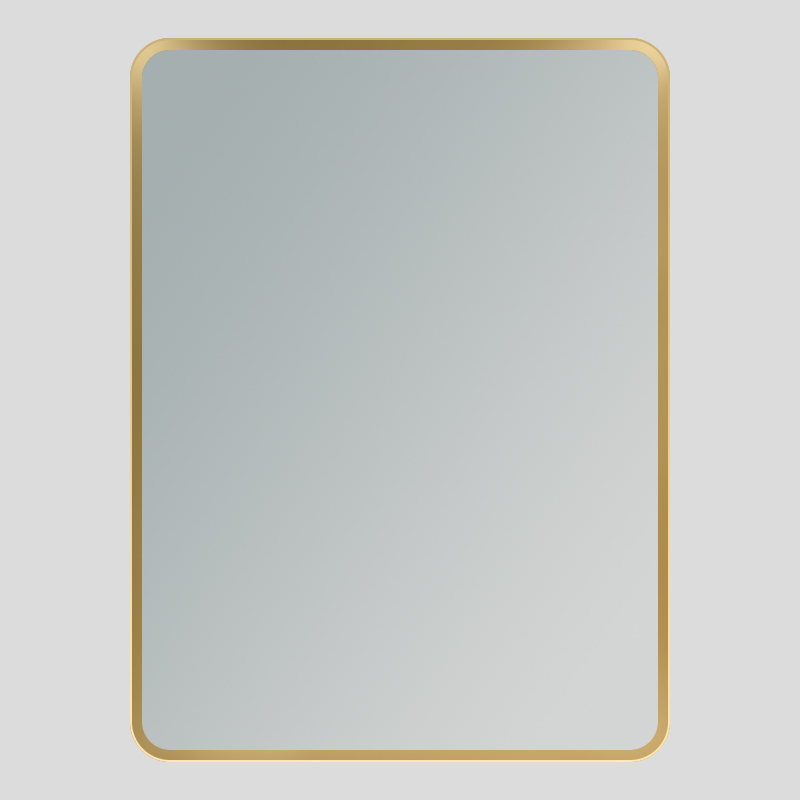 round led backlit mirror with magnifying glass