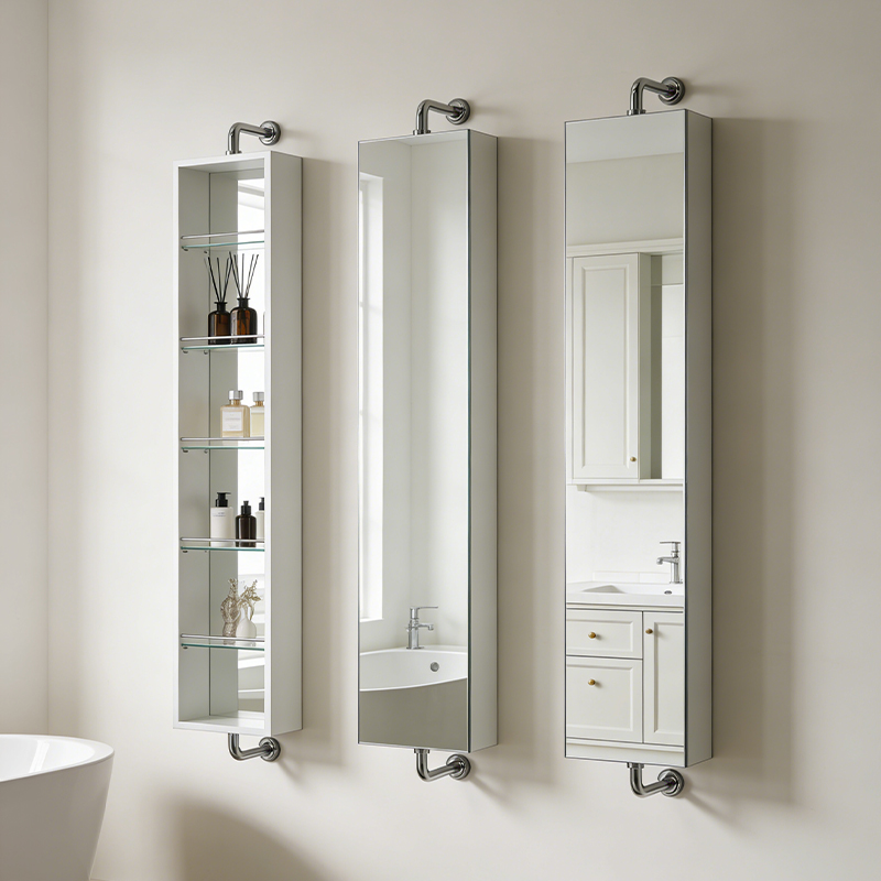 wall-mounted black medicine cabinet china factory