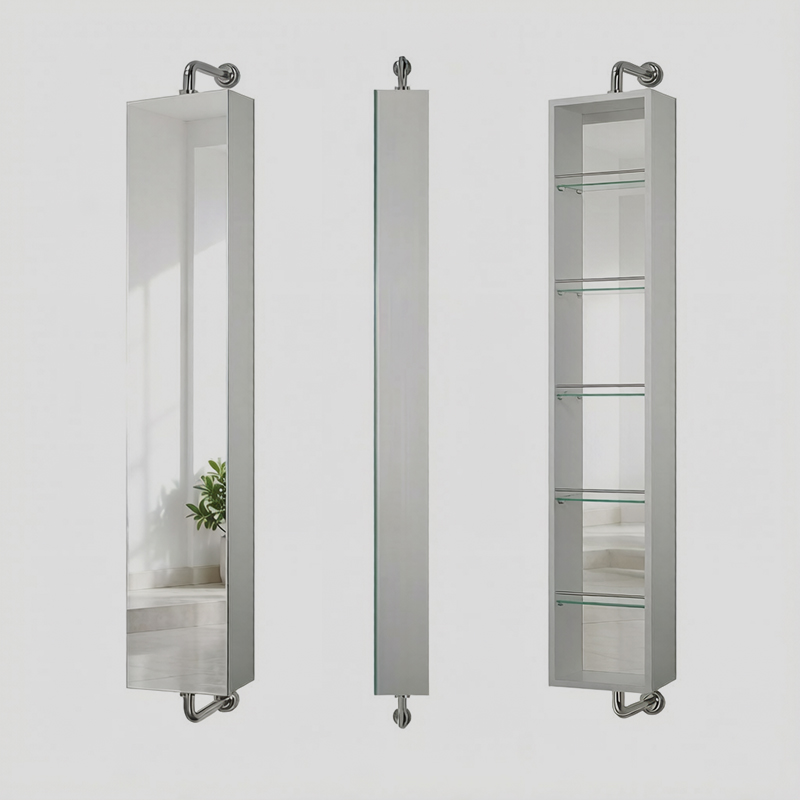 wall-mounted black medicine cabinet china factory