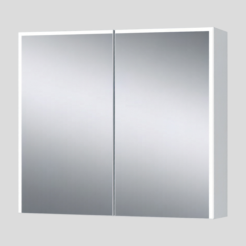 gold mirror cabinet