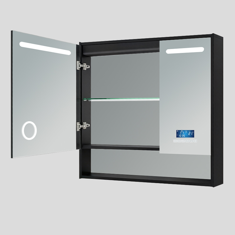 daily mirror cabinet with shelf