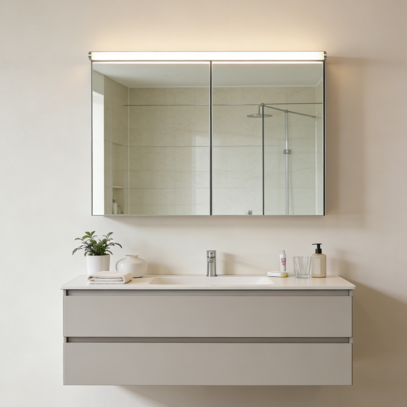 hotel Smart medicine mirror with lights