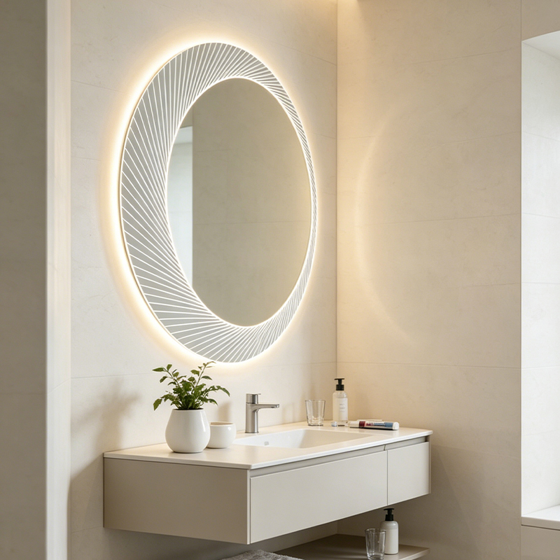 costco china manufacturer led mirror with lights