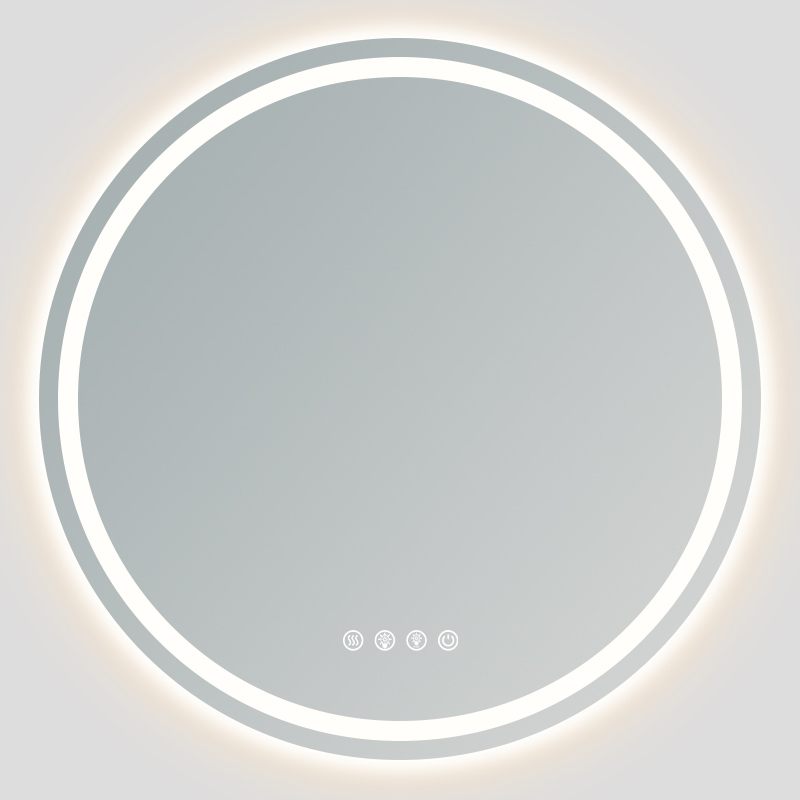 large led bathroom mirror