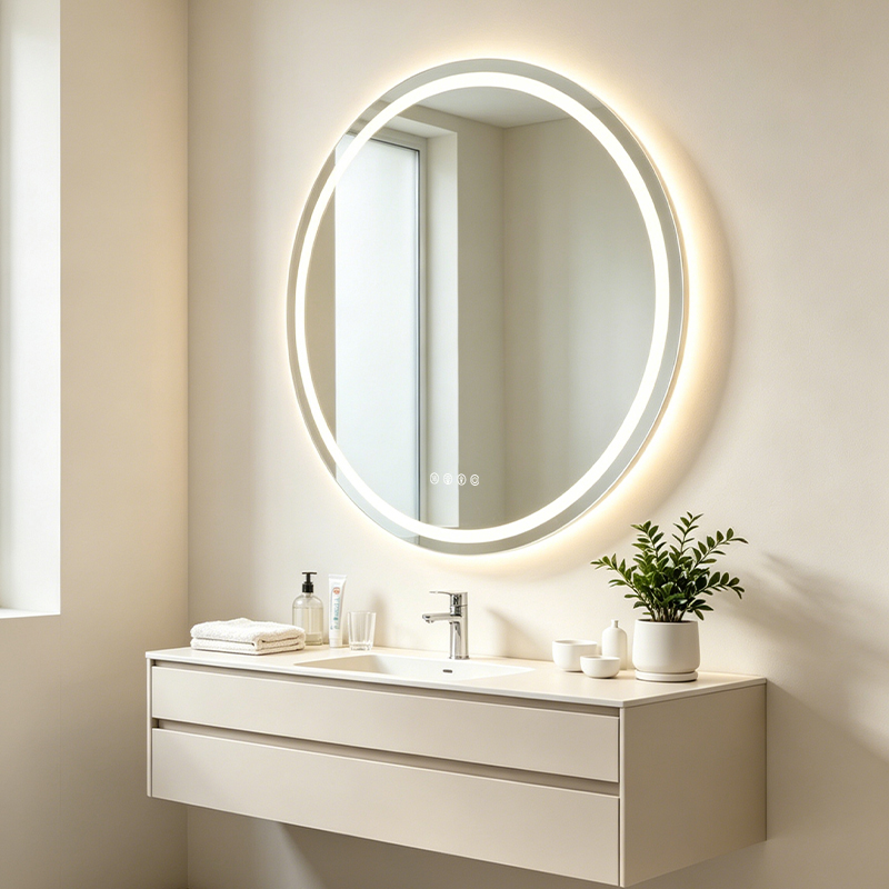 best led bathroom mirror